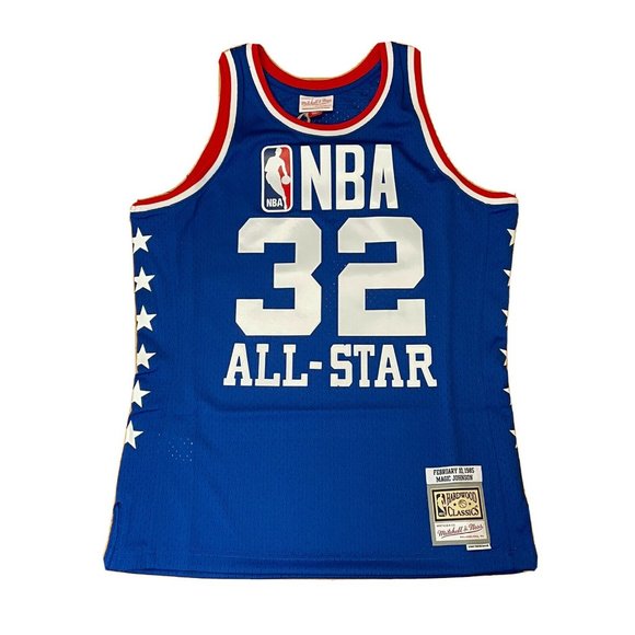 Mitchell & Ness Other - Mitchell & Ness Magic Johnson 1985 NBA All-Star Game HWC Swingman Jersey